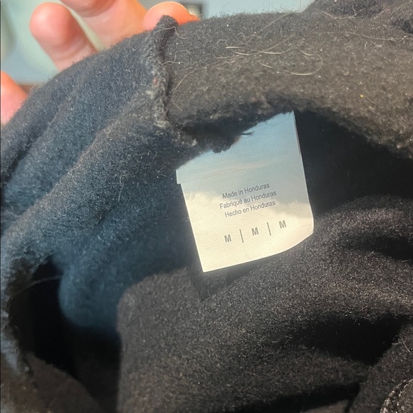 Black Zip-Up Hoodie with UCSC Banana Slug Emblem - Picture 3 of 3